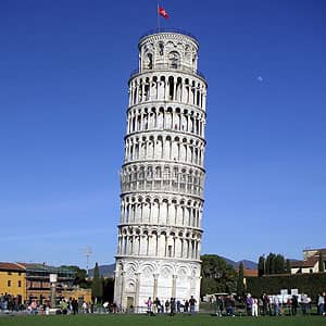 ピサの斜塔（イタリア）の画像